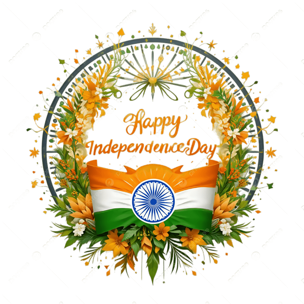 Independence Day 2025 HD Flag Images & PNG Download – 79th Independence Day 15 August 2025